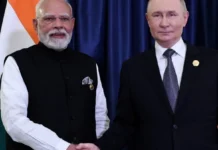 एससीओ शिखर सम्मेलन: बिश्केक में पीएम मोदी और राष्ट्रपति पुतिन के बीच द्विपक्षीय वार्ता, कहा— ‘भारत शांति के सभी प्रयासों का दृढ़ समर्थक’